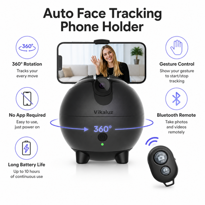 Auto Face Tracking Phone Holder