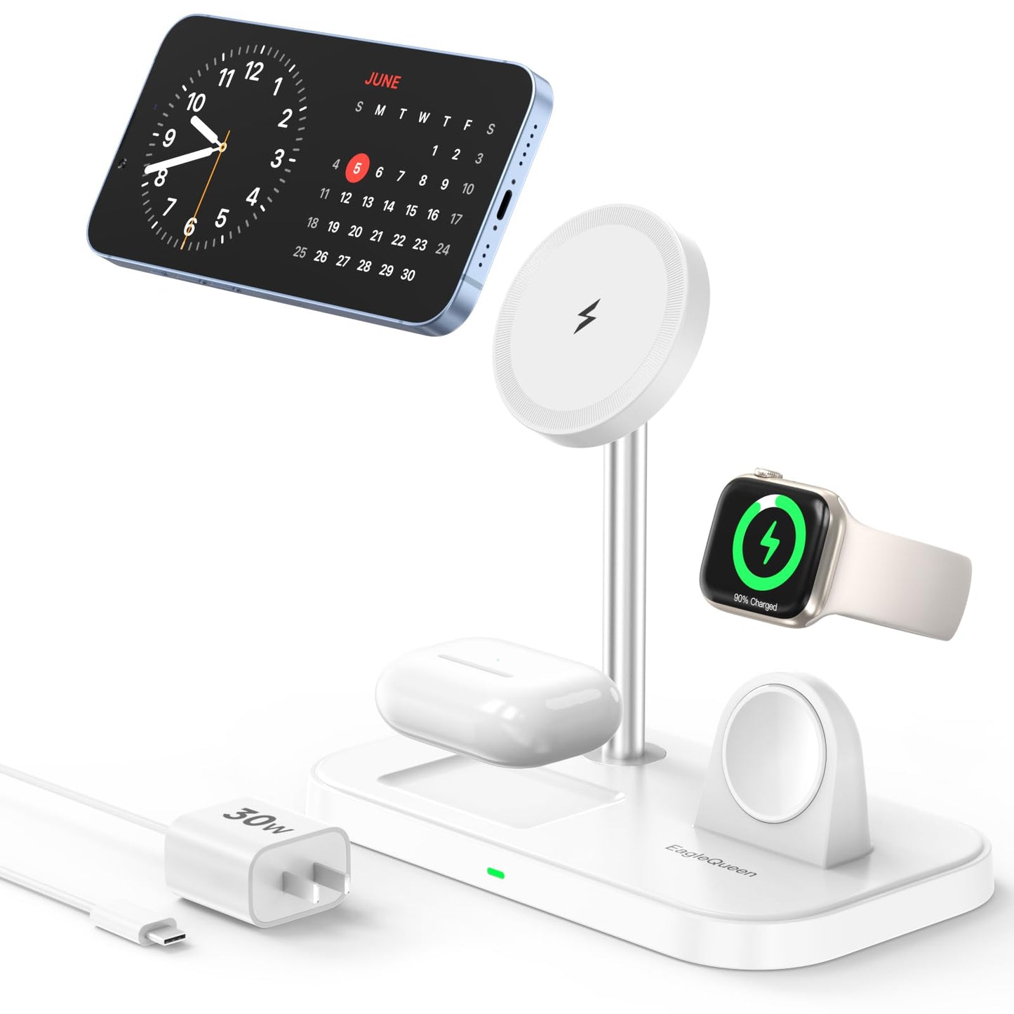 3 in 1 Wireless Charging Station