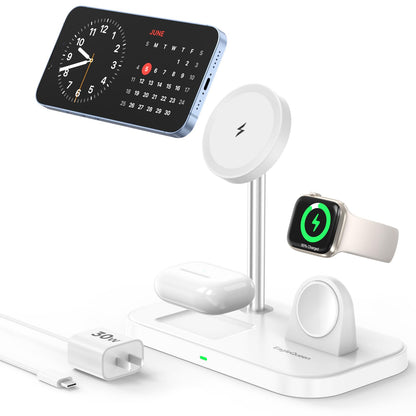 3 in 1 Wireless Charging Station