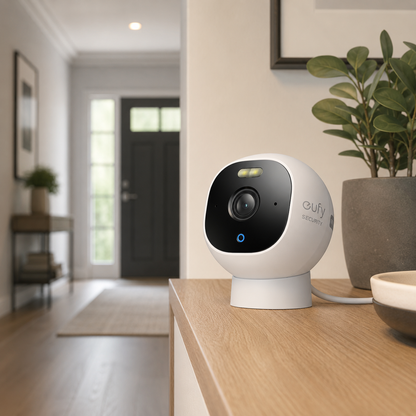 1080p Outdoor Security Camera with Spotlight