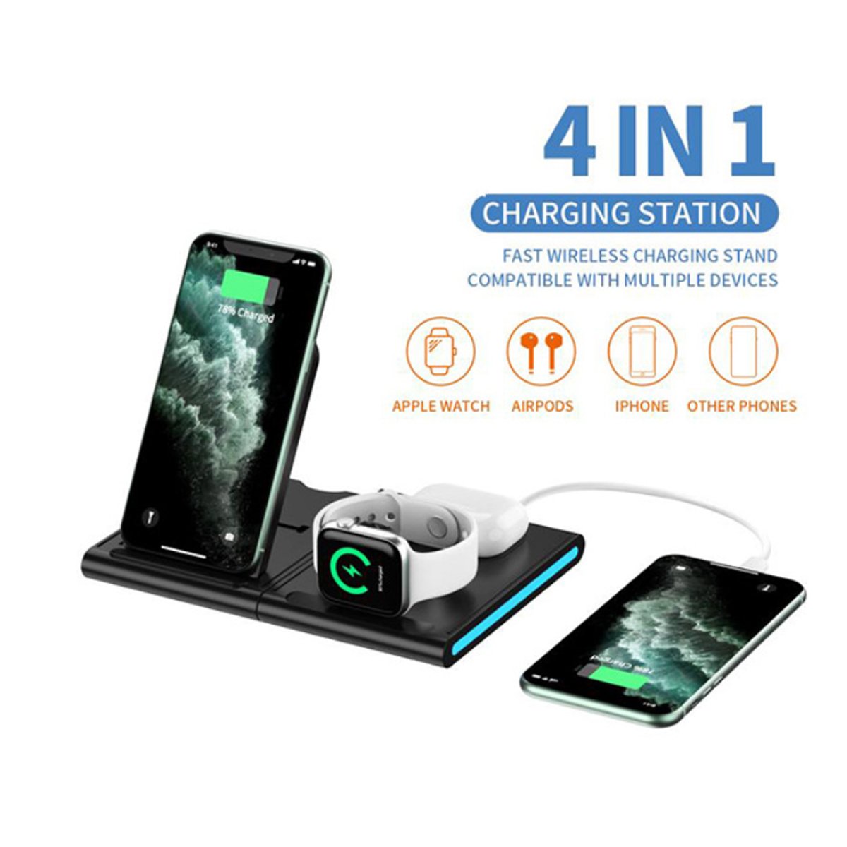 PowerHub 7-in-1 Wireless Charging Station