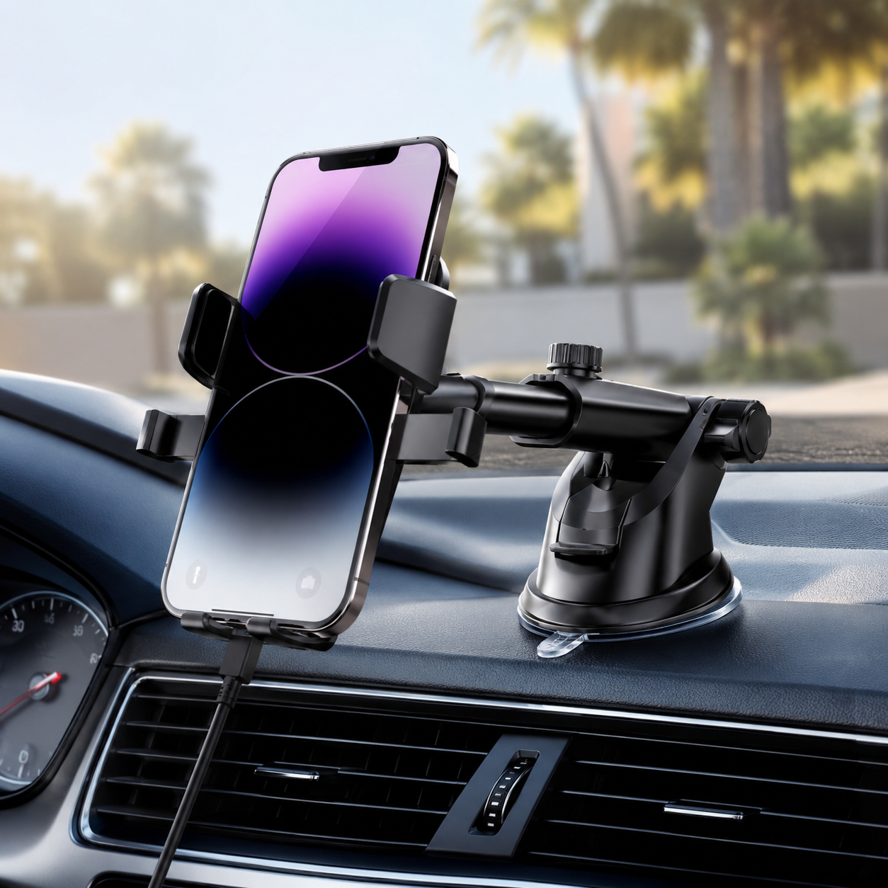 3-in-1 Car Phone Holder