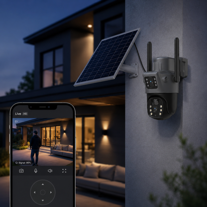Solar Surveillance Camera
